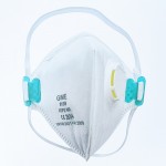 Fold Flat FFP2 Respirator Half Mask Face Cover by Gime